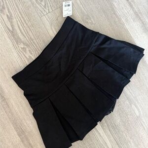 Chocolate Black Mini Skirt